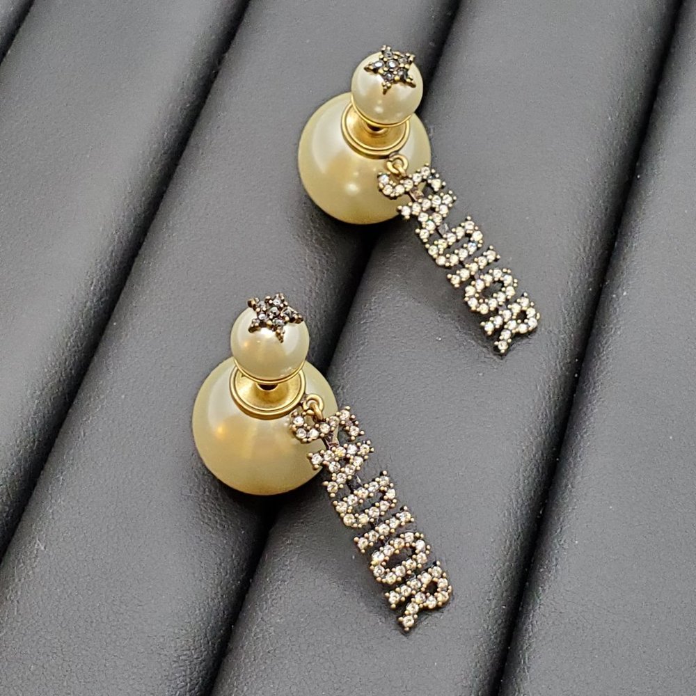 Dior Tribal J'Adior Charm Earrings